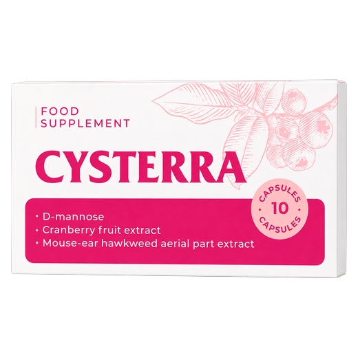 Cysterra — ambalajul produsului