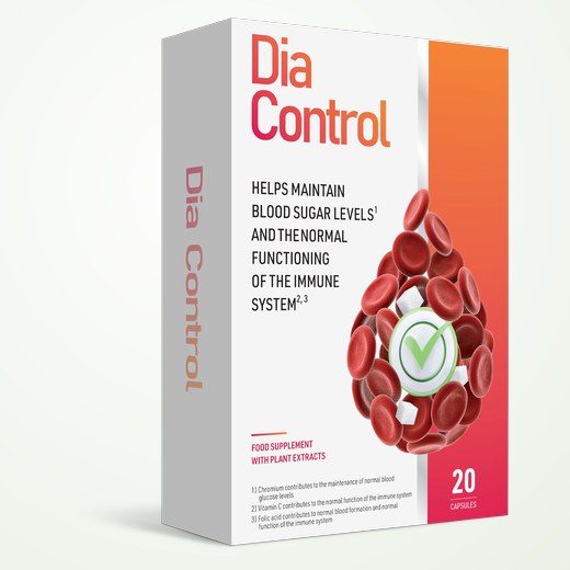 Dia Control — ambalajul produsului