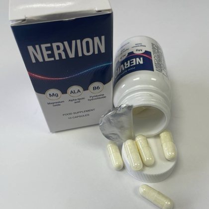 Capsulele Nervion ieșite din flacon